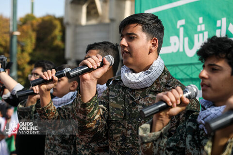 گزارش تصویری I راهپیمایی 13 آبان در مشهد