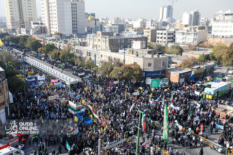 گزارش تصویری I راهپیمایی 13 آبان در مشهد