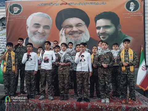 جشن تولد متفاوتِ بچههای مسجد با یاد و نام فلسطین