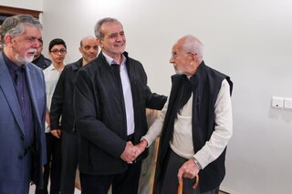 دیدار پزشکیان با محمدعلی موحد و حاشیه‌های این دیدار

