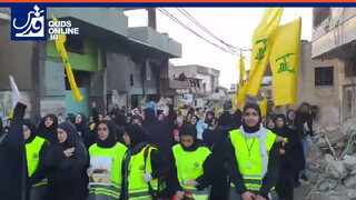 فیلم | بازگشت مردم لبنان به روستاها و گرامیداشت یاد شهدای جنگ