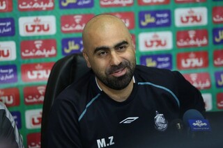 مازیار زارع: از نحوه بازی بازیکنانم مقابل ذوب آهن لذت بردم