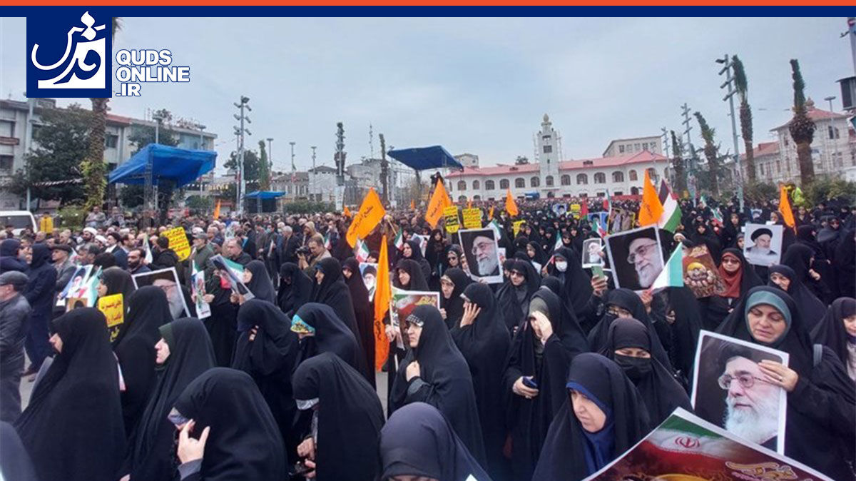 فیلم | تجدید پیمان گیلانی‌ها با امامِ امت در سالروز ۸ دی