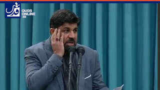 فیلم | شعرخوانی میثم رمضانی در دیدار خانواده‌های شهدای مدافع حرم با رهبر معظم انقلاب