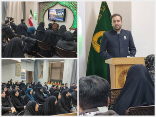  جشن سال نو میلادی در حرم مطهر رضوی با حضور شیعیان آمریکایی
