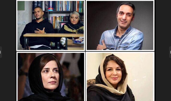 بازیگران سینما و تلویزیون به صحنه می‌روند