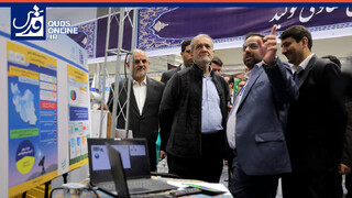 فیلم | بازدید پزشکیان و قالیباف از نمایشگاه فعالان بخش خصوصی