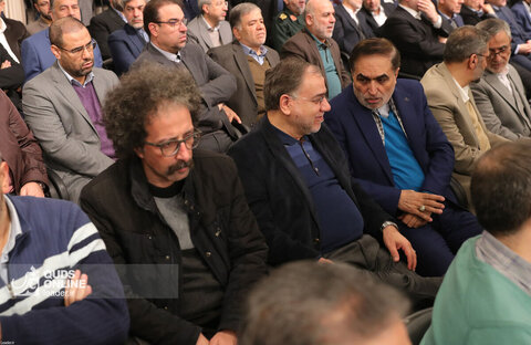دیدار مسئولان نظام و سفرای کشورهای اسلامی با رهبر انقلاب