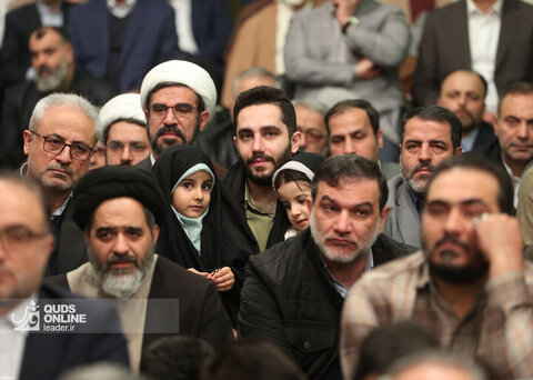 دیدار مسئولان نظام و سفرای کشورهای اسلامی با رهبر انقلاب