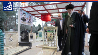 فیلم | حضور رهبر معظم انقلاب در مزار شهدای انقلاب اسلامی و گلزار شهدای بهشت زهرا (س)