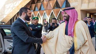 دیدار احمد الشرع با بن سلمان در ریاض