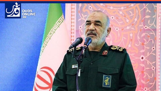فیلم | سلامی: ناو پهپادبر شهید باقری را برای دفاع در دورست ساخته‌ایم