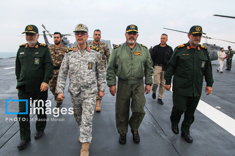 الحاق ناو پهپادبر «شهید باقری» به نیروی دریایی سپاه