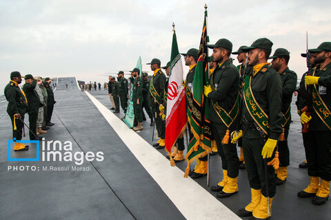 الحاق ناو پهپادبر «شهید باقری» به نیروی دریایی سپاه