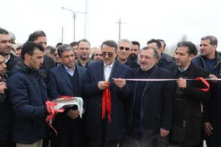 با حضور معاون رئیس جمهور انجام شد؛آغاز بهره‌برداری از تقاطع غیرهمسطح شهید رئیسی اردبیل