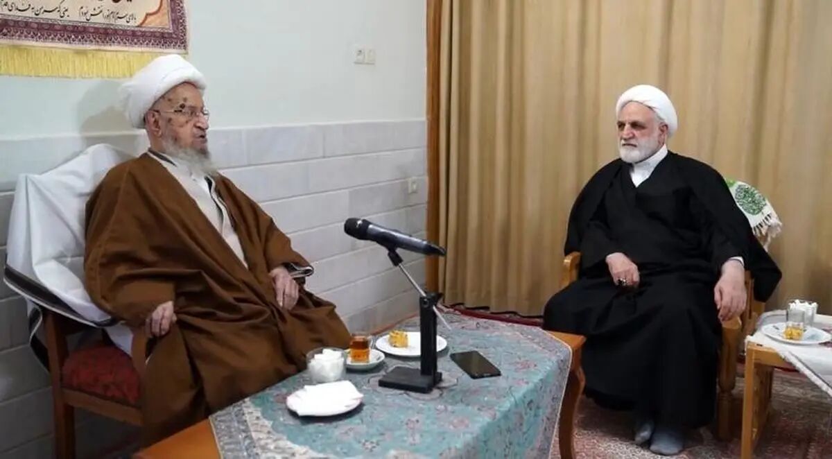 دیدار رئیس دستگاه قضا با آیات عظام مکارم شیرازی و سبحانی