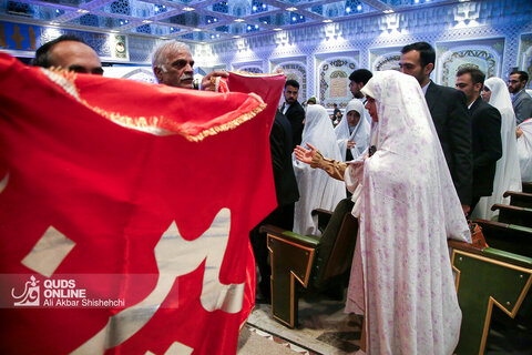 جشن ازدواج ۲۱۰ زوج بسیجی