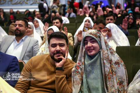 جشن ازدواج ۲۱۰ زوج بسیجی