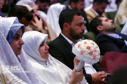 جشن ازدواج ۲۱۰ زوج بسیجی
