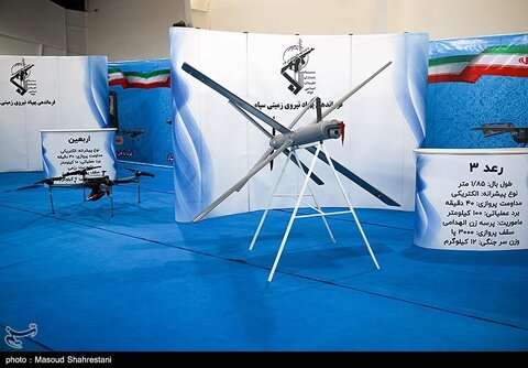 رونمایی از پهپادهای جدید سپاه