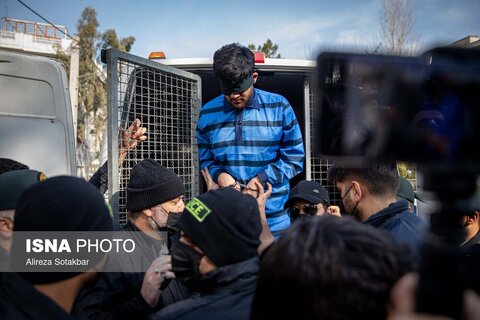 بازسازی صحنه قتل دانشجوی دانشگاه تهران