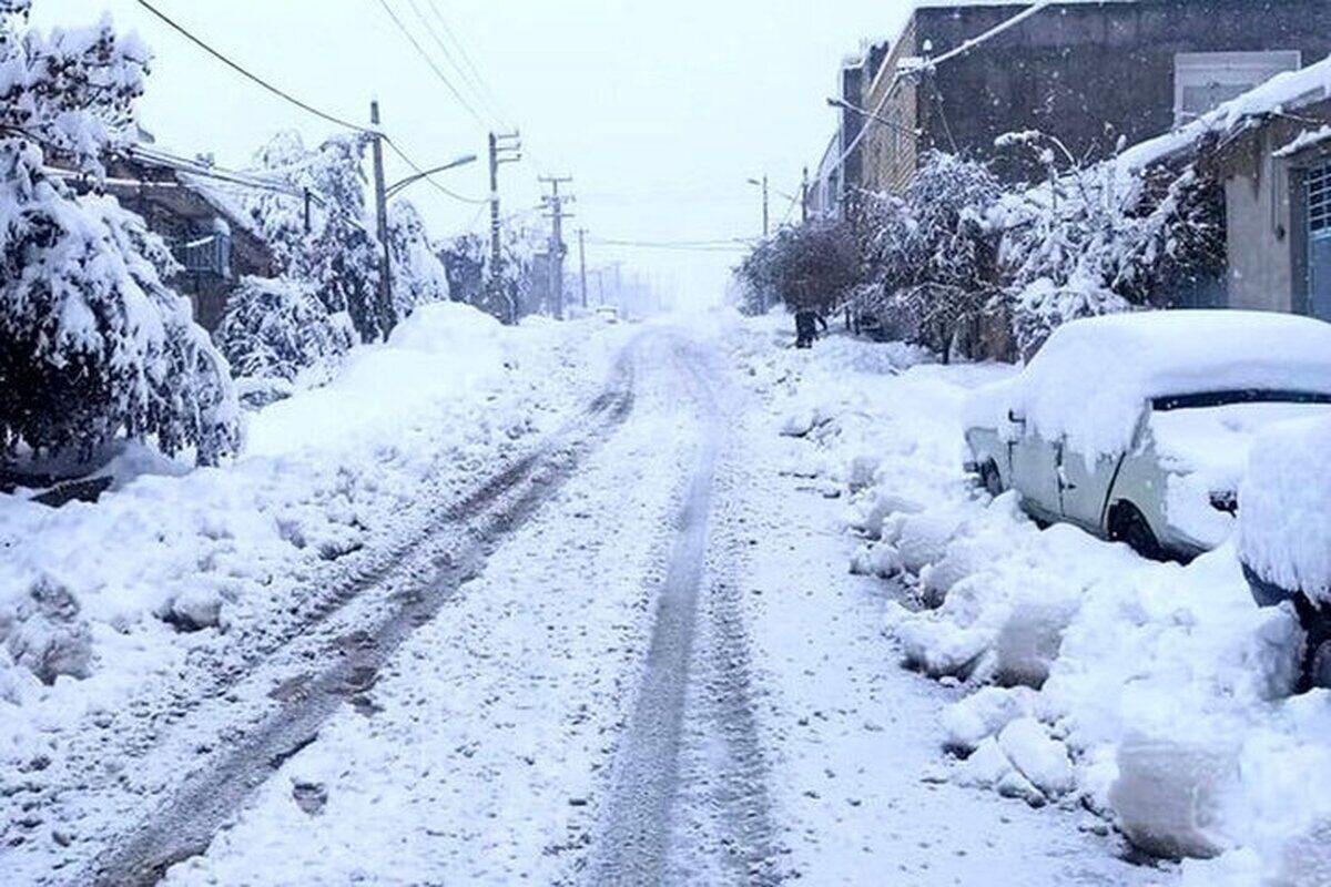 هشدار قرمز هواشناسی برای بارش برف در برخی استان‌ها