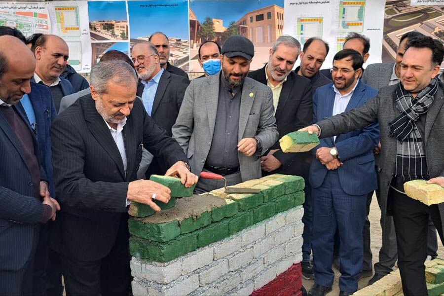 خشت‌گذاری ۸ مدرسه در ملارد توسط وزیر آموزش‌وپرورش