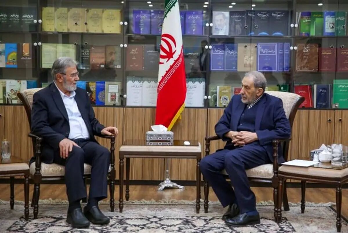 ولایتی در دیدار با زیاد النَّخاله: آمریکا رفتاری مانند اوکراین با اسرائیل خواهد داشت!