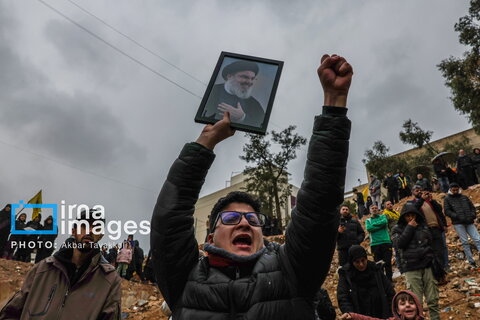 محل شهادت «سید حسن نصرالله» در ضاحیه