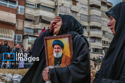 محل شهادت «سید حسن نصرالله» در ضاحیه