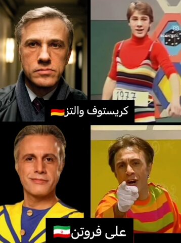 عکس| شباهت باورنکردنی ستاره بزرگ هالیوود با علی فروتن