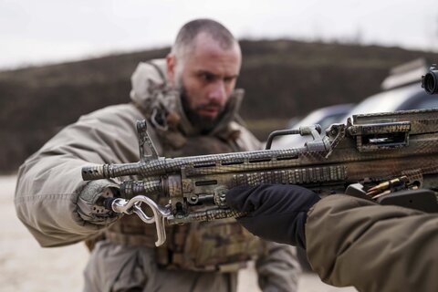 بازگشت سربازان قطع عضو شده اوکراینی به میدان نبرد