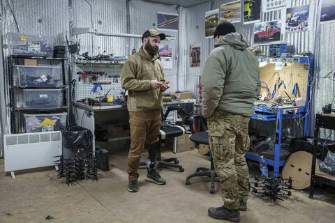 بازگشت سربازان قطع عضو شده اوکراینی به میدان نبرد