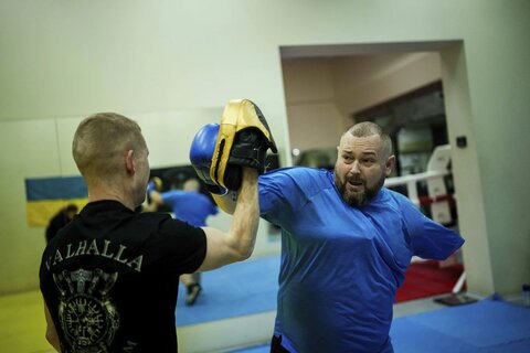 بازگشت سربازان قطع عضو شده اوکراینی به میدان نبرد