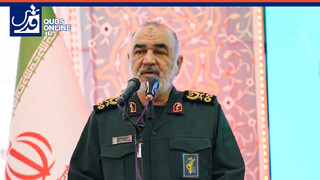 فیلم | سرلشکر سلامی: غزه هم آمریکا را شکست داد هم اسرائیل را