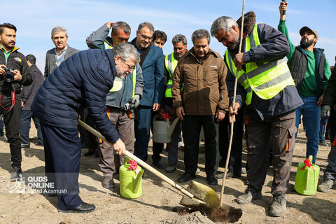 پویش سراسری درختکاری  - بوستان بهار مشهد
