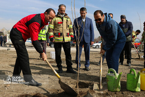 پویش سراسری درختکاری  - بوستان بهار مشهد