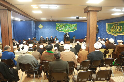 آیت الله فقیهی در دیدار جمعی از مبلغان: راهزن طریق هدایت بندگان خدا نشویم