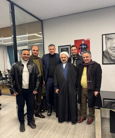 عکس | تصویر جدید از حجت الاسلام نقویان در دفتر علی دایی
