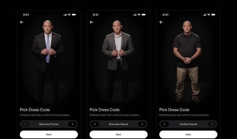 عکس | استخدام بادیگارد مسلح از طریق گوشی!