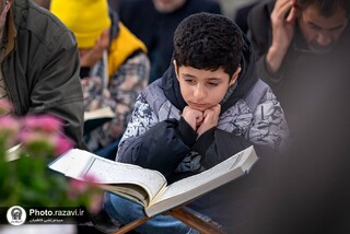 حرم رضوی در ماه رمضان میزبان کودکان و نوجوانان در محافل قرآنی است