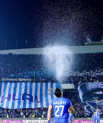 عکس | کپی عجیب فوتبالی حردانی از روی دست واکر