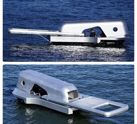 عکس | زیپ اقیانوس با این قایق بسته شد!