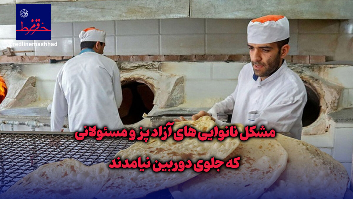 فیلم | مشکل نانوایی‌های آزادپز و مسئولینی که جلوی دوربین نیامدند