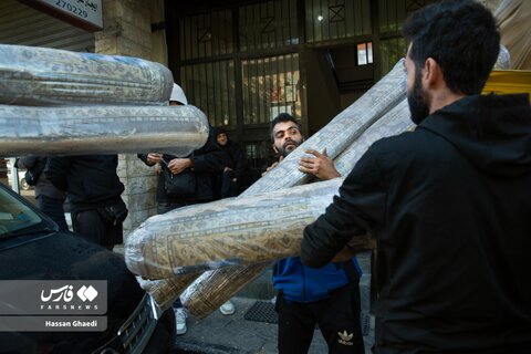 عکس | خدماترسانی ایرانیان به جنگ زدگان لبنان