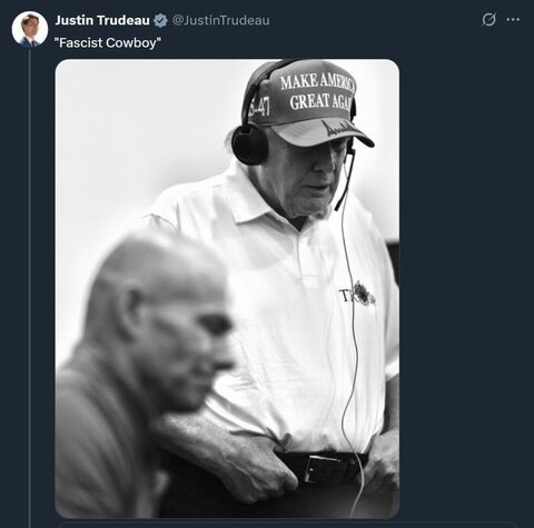 عکس | ترامپ یک گاوچران است!