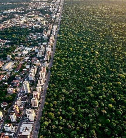 عکس | مرز جهان در یک عکس!