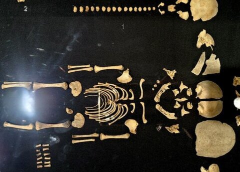 عکس | کشف بقایای نوزاد ۶۵۰۰ساله در اشنویه