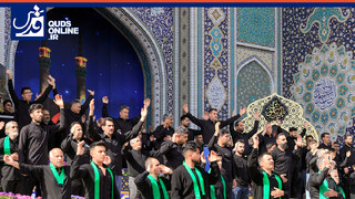 فیلم | اجرای عزاداری یزدی در حرم مطهر رضوی