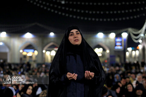 لیالی قدر؛ شب بیست و یکم ماه مبارک رمضان - حرم مطهر رضوی